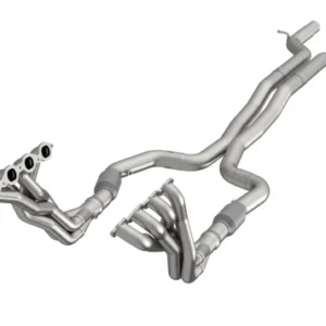 Kooks 2022 Cadillac CT5V 2in x 3in SS Longtube Headers and Green Catted SS X-Pipe
