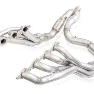 Stainless Works 2019+ Chevrolet Silverado 5.3L Catted Headers 1-7/8in Primaries 3in Leads Y-Pipe