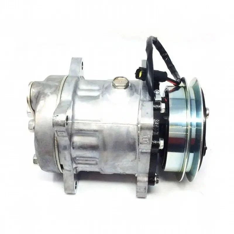 12V 1PK 125mm SD7H13 ilmastointikompressori 8946 Volvon kaivukoneeseen