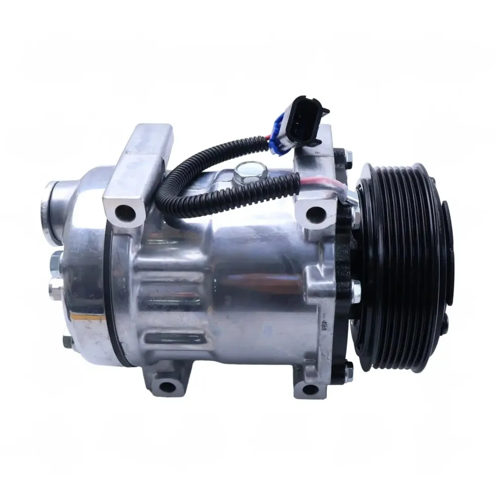 12V 7PK 126mm SD7H15 Ilmastointikompressori F69-1015-151 F69-1013 F69-1015-131 Kenworth T680 T880 T660 Peterbilt 365 367 3...