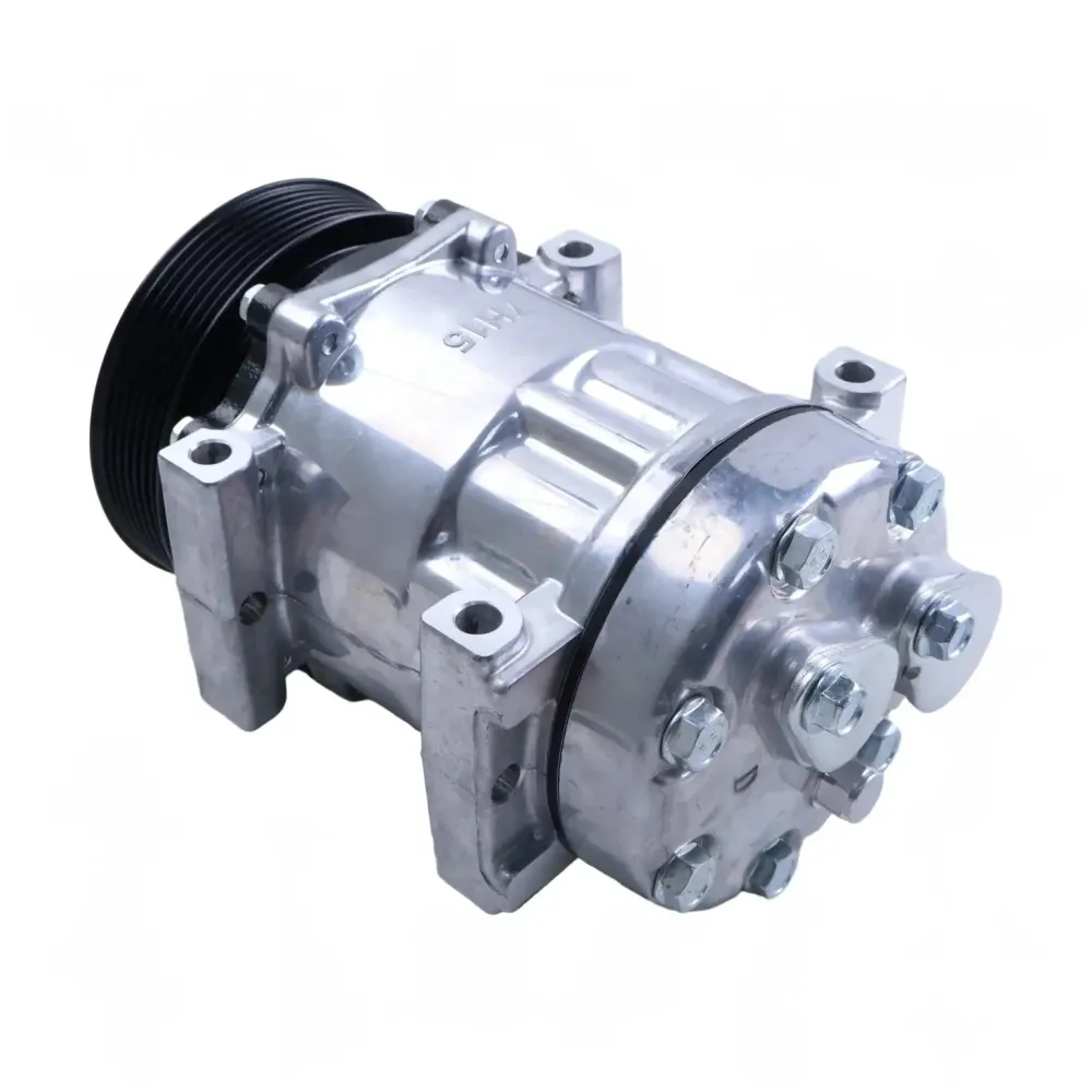 12V 7PK 126mm SD7H15 Ilmastointikompressori F69-1015-151 F69-1013 F69-1015-131 Kenworth T680 T880 T660 Peterbilt 365 367 3...