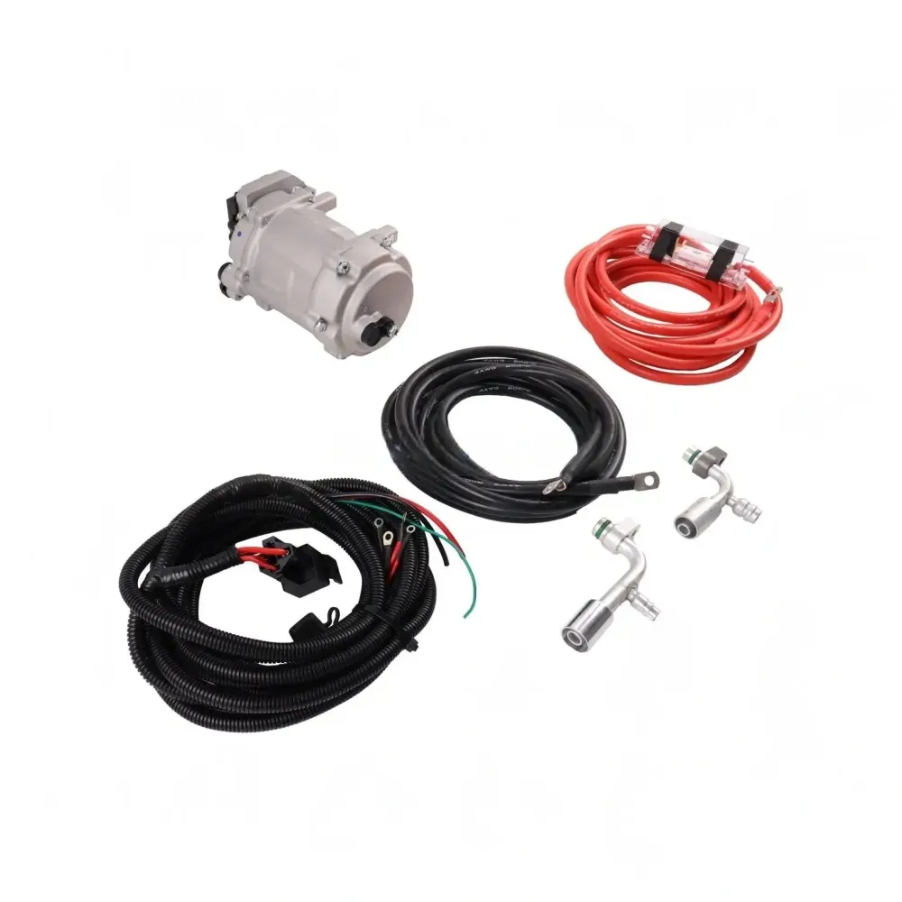12V/24V sähköinen ilmastointikompressori ES18CC012 asuntoauton ohjaamoon