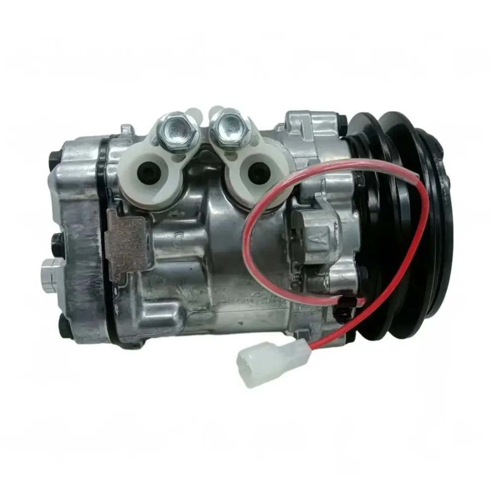 Jälkimarkkinat Sanden 8317 7B08 Ilmastointikompressori 1 Ura 12V 115MM