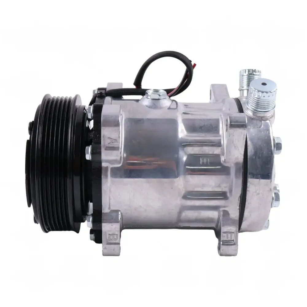 SD7H15 ilmastointikompressori 9827954 New Holland Bale Wagon 1095 1089 karhottimelle 2550 2450