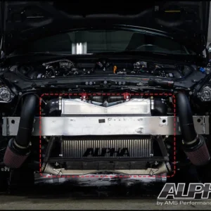 AMS Performance 2009+ Nissan R35 GTR Alpha Race Front Mount Intercooler Kit w/Logo