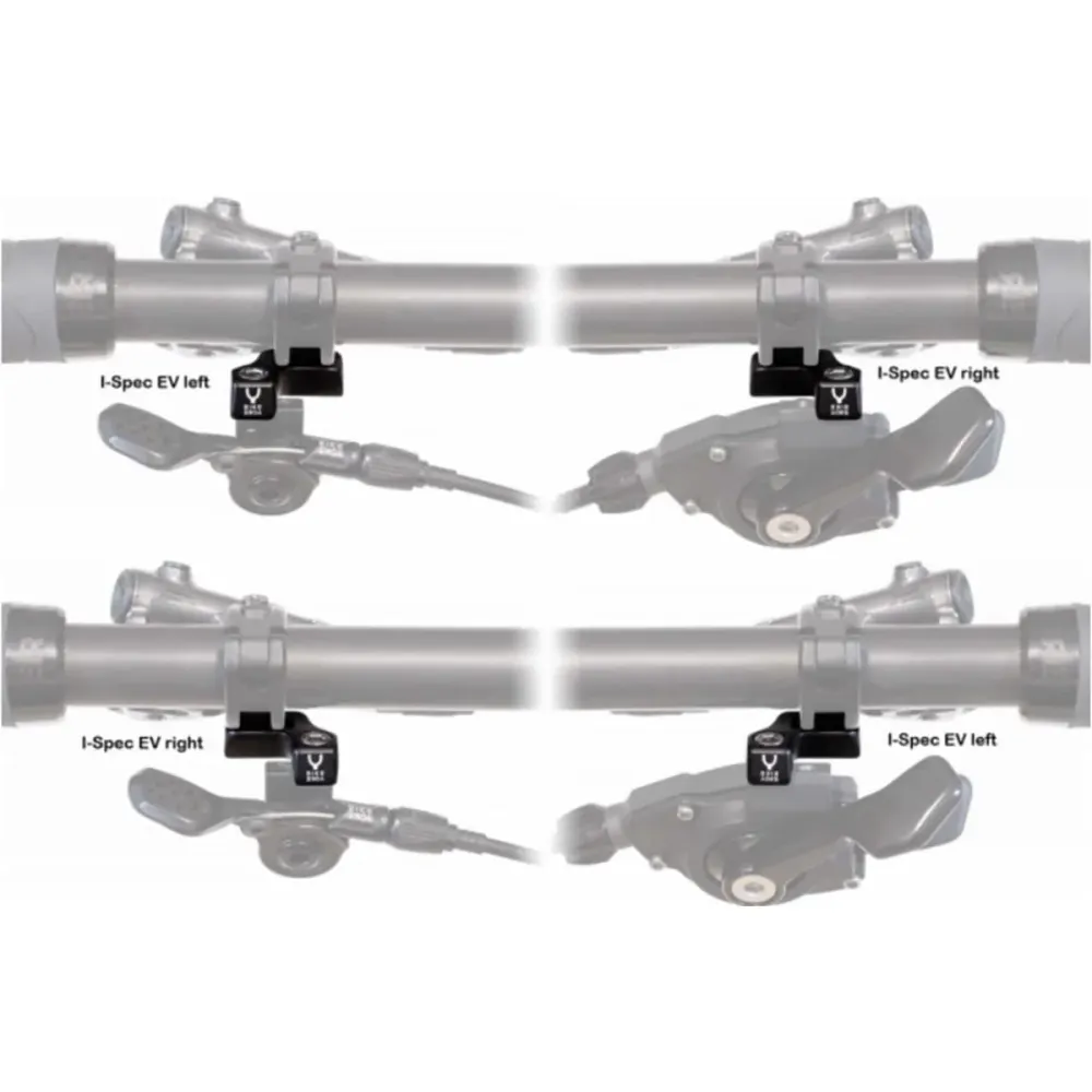 BIKE YOKE Triggy Shimano i-Spec EV oikeanpuoleisen vaihteen asennusadapteri #-SPECEVR