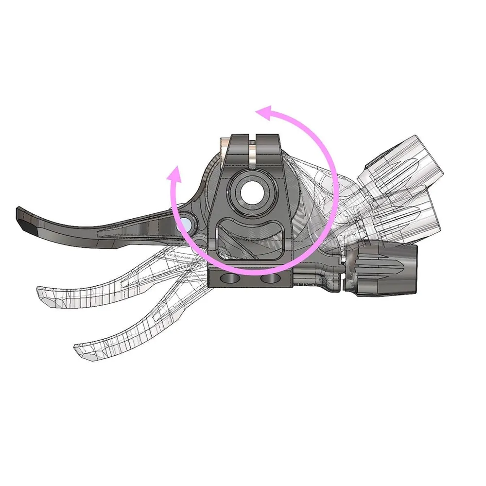 BIKEYOKE TRIGGY ALPHA istuintolppa lyhyt ilman kaulusta #-TRGAS