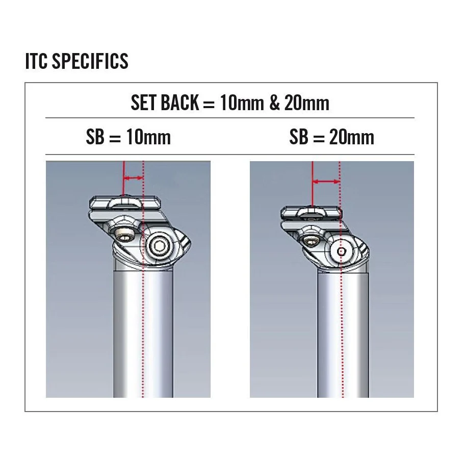 FSA SLK Carbon istuintolppa DI2 20mm Backset