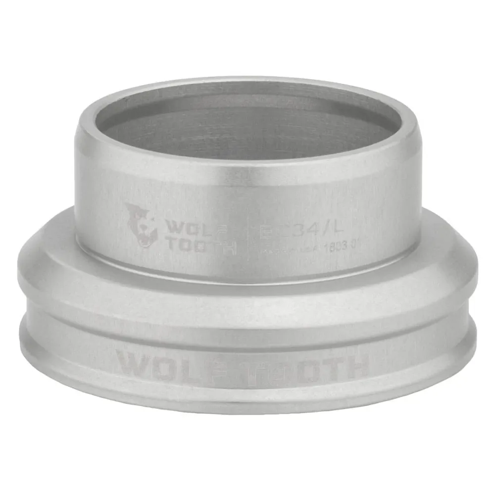 Alhainen kulho tuotteelle WOLF TOOTH PREMIUM 1"1/8 EC34 Ulkoinen kuuloke hopea
