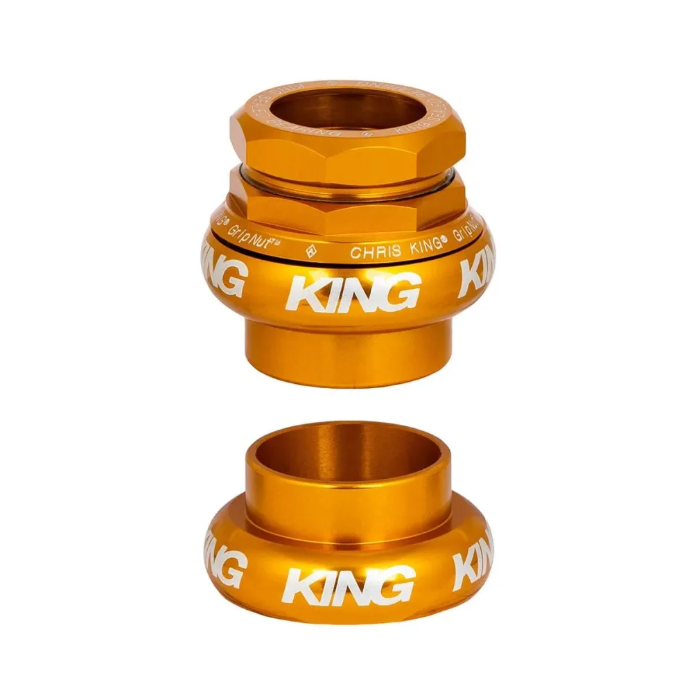 CHRIS KING GRIPNUT 1"1/8 EC34 Gold Ulkoinen kuulakärkipyöräset