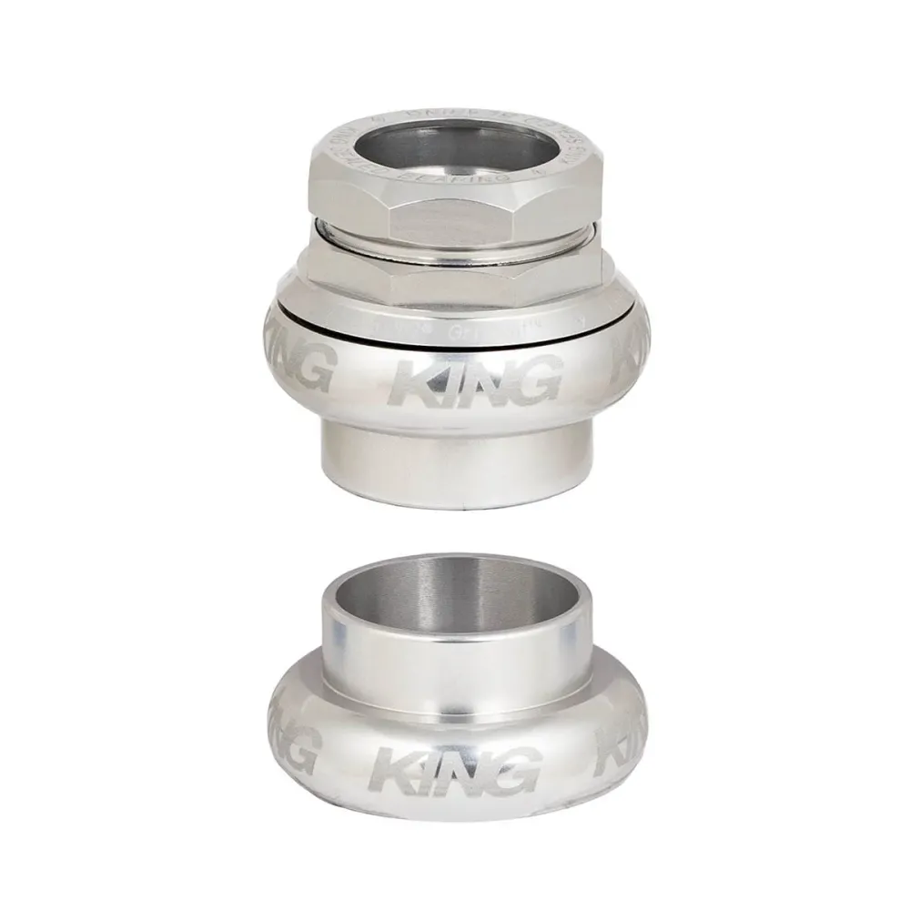 CHRIS KING GRIPNUT 1" EC30 Sotto Voce Silver Ulkoinen kuulokemutteri (ulkoinen)