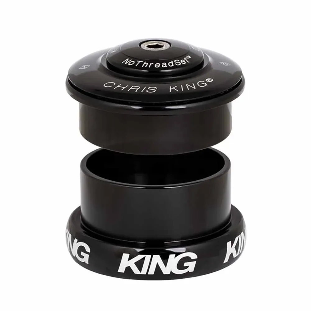 CHRIS KING INSET 5 1"1/8-1.5" puoli-integroitu / ulkoinen kuuloke ZS49/EC49 Musta