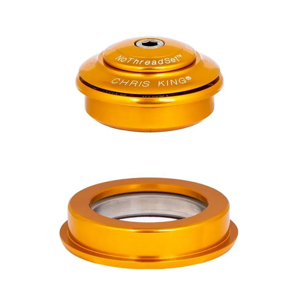 CHRIS KING INSET 2 1"1/8-1.5" ZS44/ZS56 Gold puoli-integroitu jakopäälaite