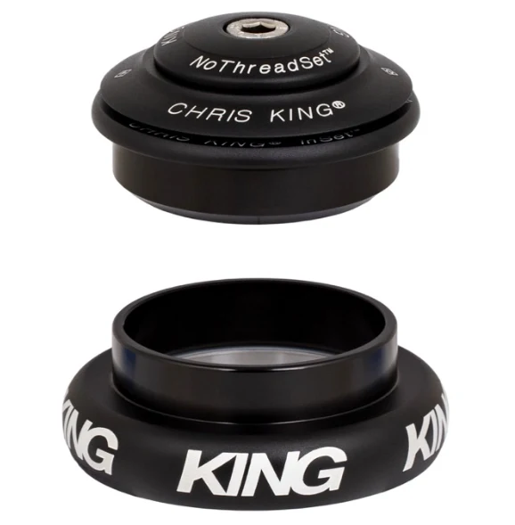 Puoli-integroitu / ulkoinen kuuloke CHRIS KING INSET 7 1"1/8-1.5" ZS44/EC44 Matt Black