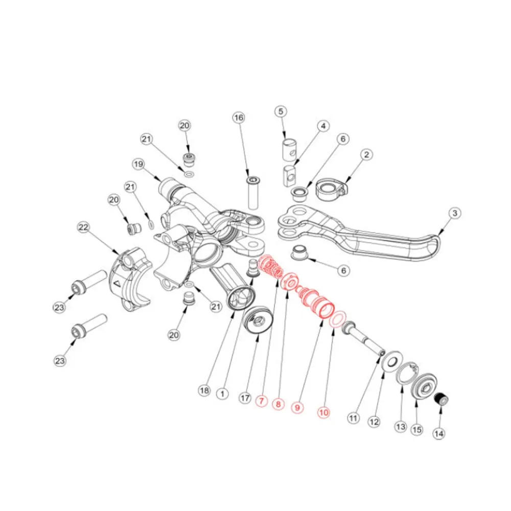FORMULA CURA Pääsylinterin mäntäsarja #FD40273-20