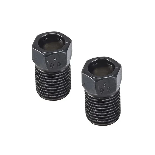 2 kpl ELVEDES M8x0.75mm puristusmutterit 5 mm:n letkulle.