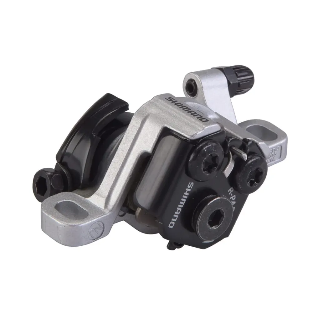 SHIMANO ALIVIO BR-M375 etu-/takakaapeli levyjarrusatula hopea