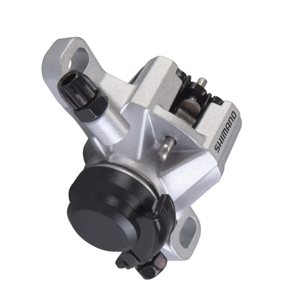 SHIMANO ALIVIO BR-M375 etu-/takakaapeli levyjarrusatula hopea