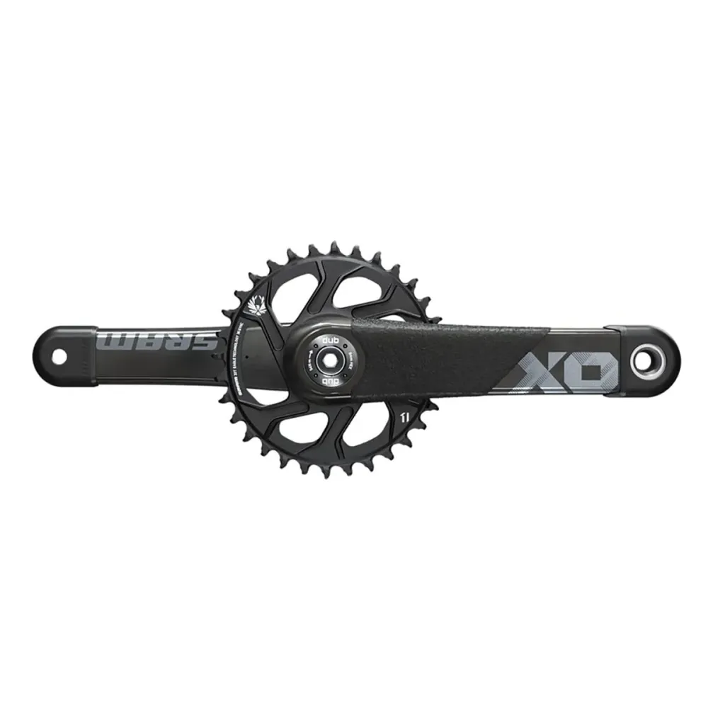 SRAM X01 ALL DH X-SYNC 2 DUB 83 Hiili Musta 10/11V Mono kampiakseli