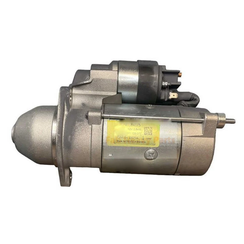 12V 9T käynnistysmoottori 01184175 Deutz Enginelle BF4L2011 TD2011L04I