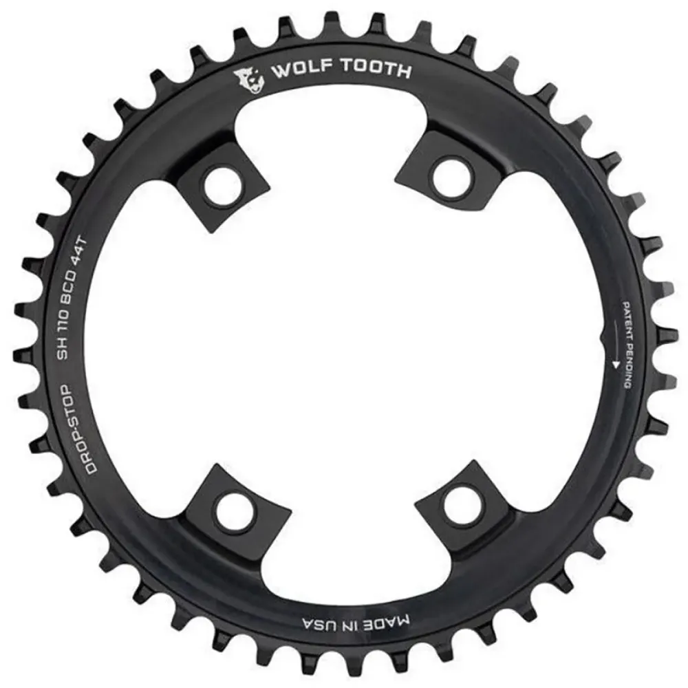 9/10/11V WOLF TOOTH ASYMMETRIC SHIMANO 4-reikäinen 110mm ketjupyörä.