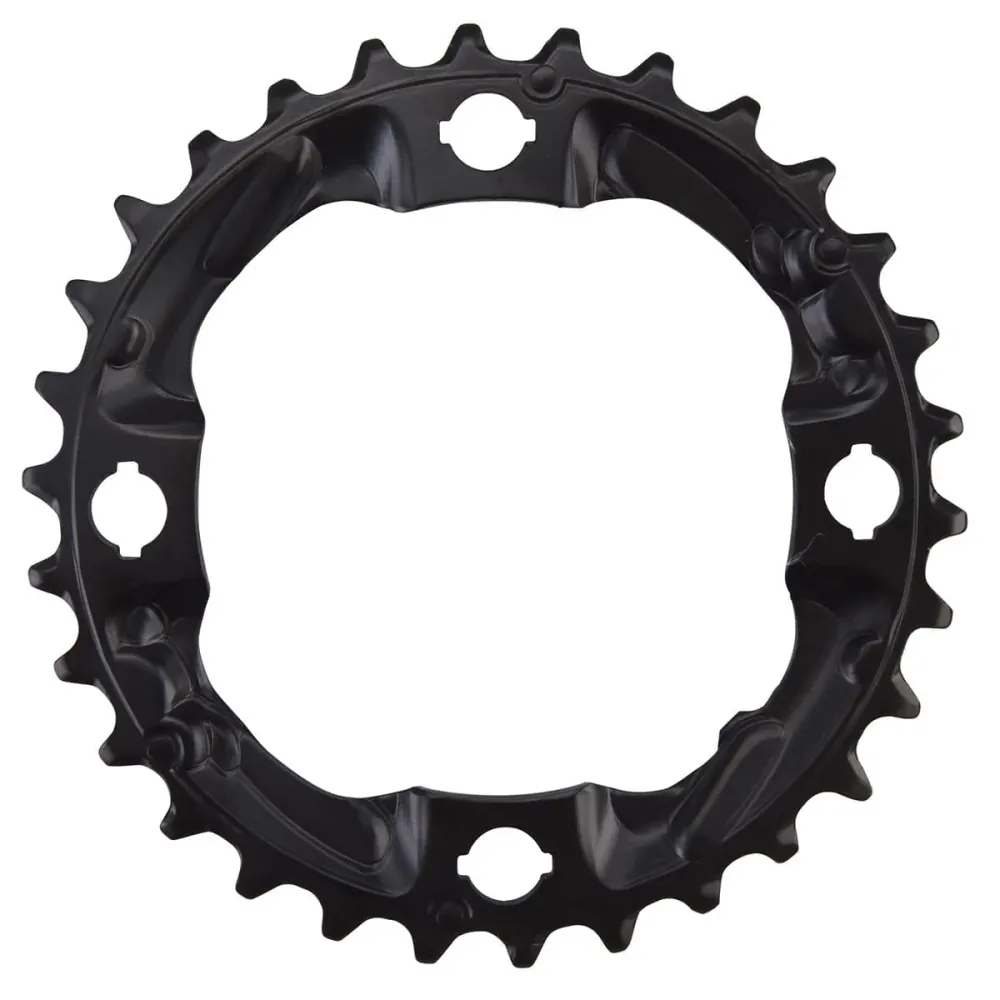 SHIMANO ALIVIO M4000 9V 4 reikää 96mm väli- ja ulkoketjupyörä