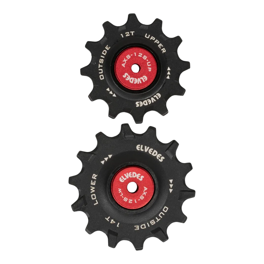 ELVEDES 12/14 hampaat Sram Red/Force AXS 12V Vaihteisto Pyörät Keraamiset laakerit NW