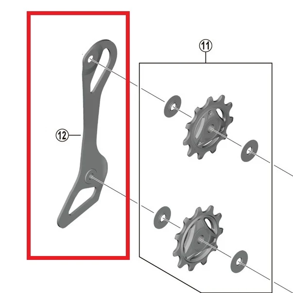 SHIMANO RD-R9250 sisäinen takavaihtajan häkki