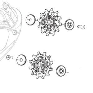 SRAM FORCE AXS 12V -vaihteistovaihteen korit