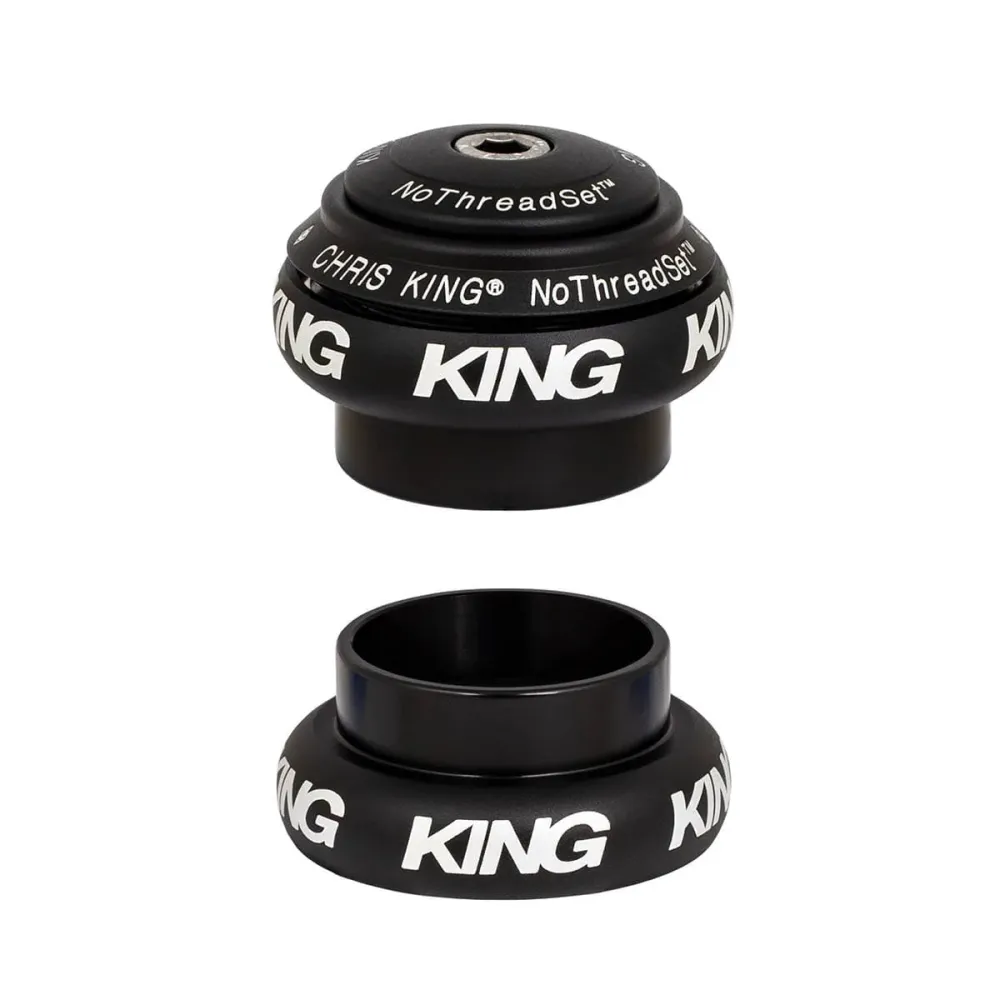Ulkoinen kuulokesarja CHRIS KING NOTHREADSET 1"1/8-1.5" EC34/EC44 Matt Black