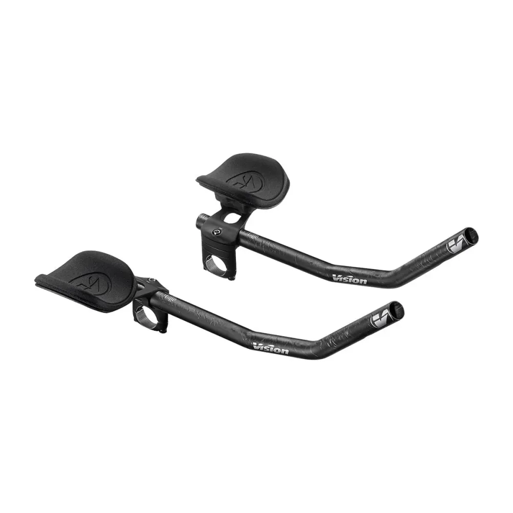 VISION TRIMAX CLIP-ON J-BEND Carbon ohjaustangon jatkeet