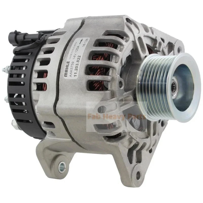 12V 120A Laturi 82020011 84141452 Sopii New Holland Tractoriin TS100A T6020 T6030 T6040 T6050 Tekniset vinkit 2003 - 2012...