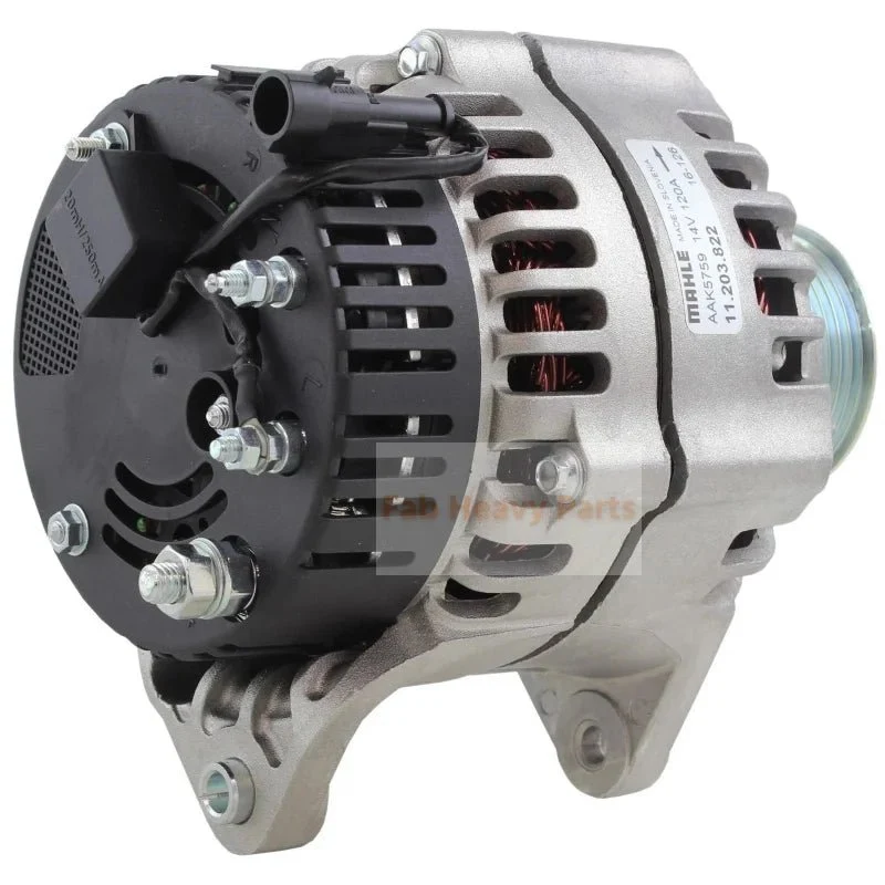 12V 120A Laturi 82020011 84141452 Sopii New Holland Tractoriin TS100A T6020 T6030 T6040 T6050 Tekniset vinkit 2003 - 2012...