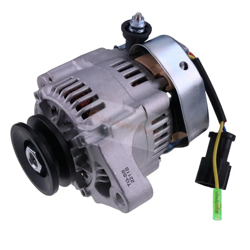 12V 40A Laturi 6669618 Kubota-moottorille D750B D1005B Jälkimarkkinoiden vaihto Bobcat-kuormaajalle 453C 463 553F MT50 MT5...