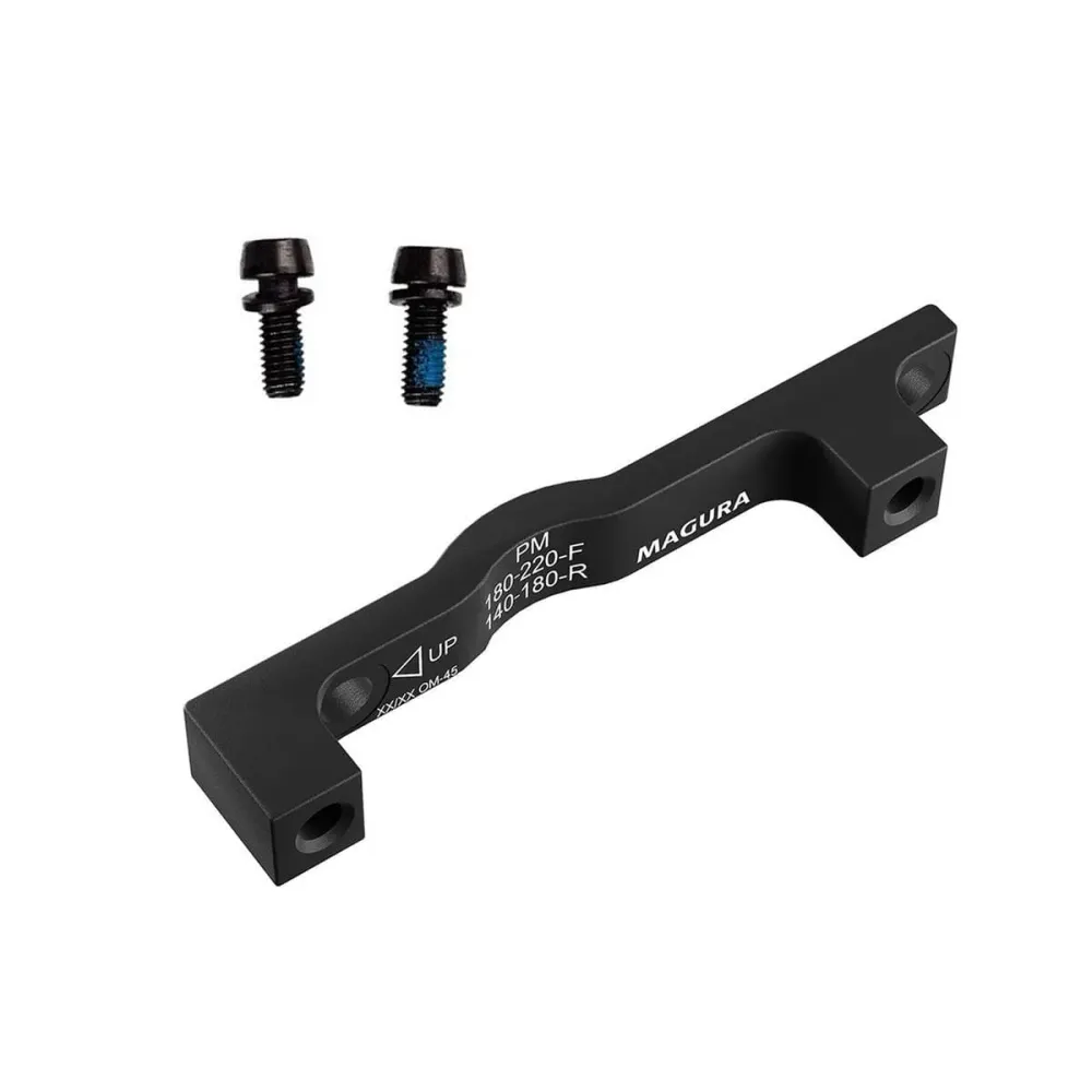 Satulan sovitin eteen / taakse PM / PM MAGURA QM45 Levy 180/220 mm (+40 mm) musta