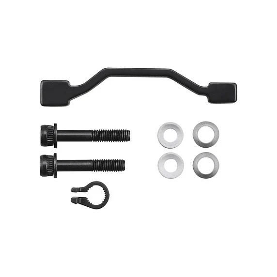 SHIMANO SM-MA-F220P/PL 220mm (+17mm) etu-/takasatulan PM/PM-sovitin PM/PM-sovitin