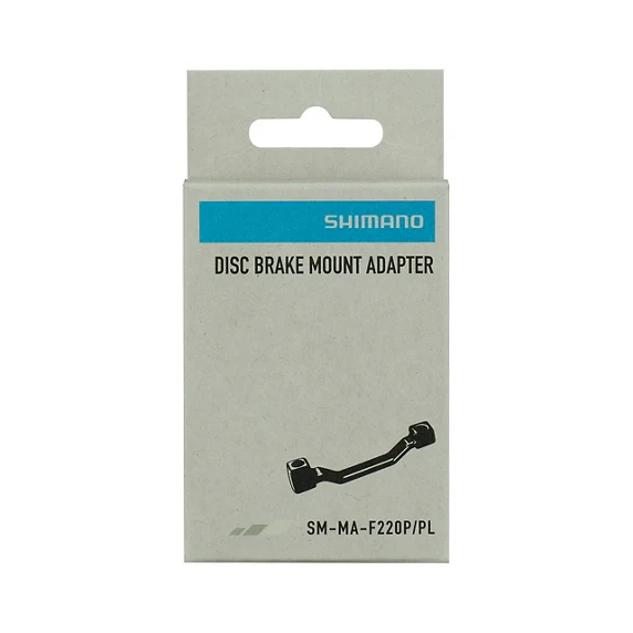 SHIMANO SM-MA-F220P/PL 220mm (+17mm) etu-/takasatulan PM/PM-sovitin PM/PM-sovitin