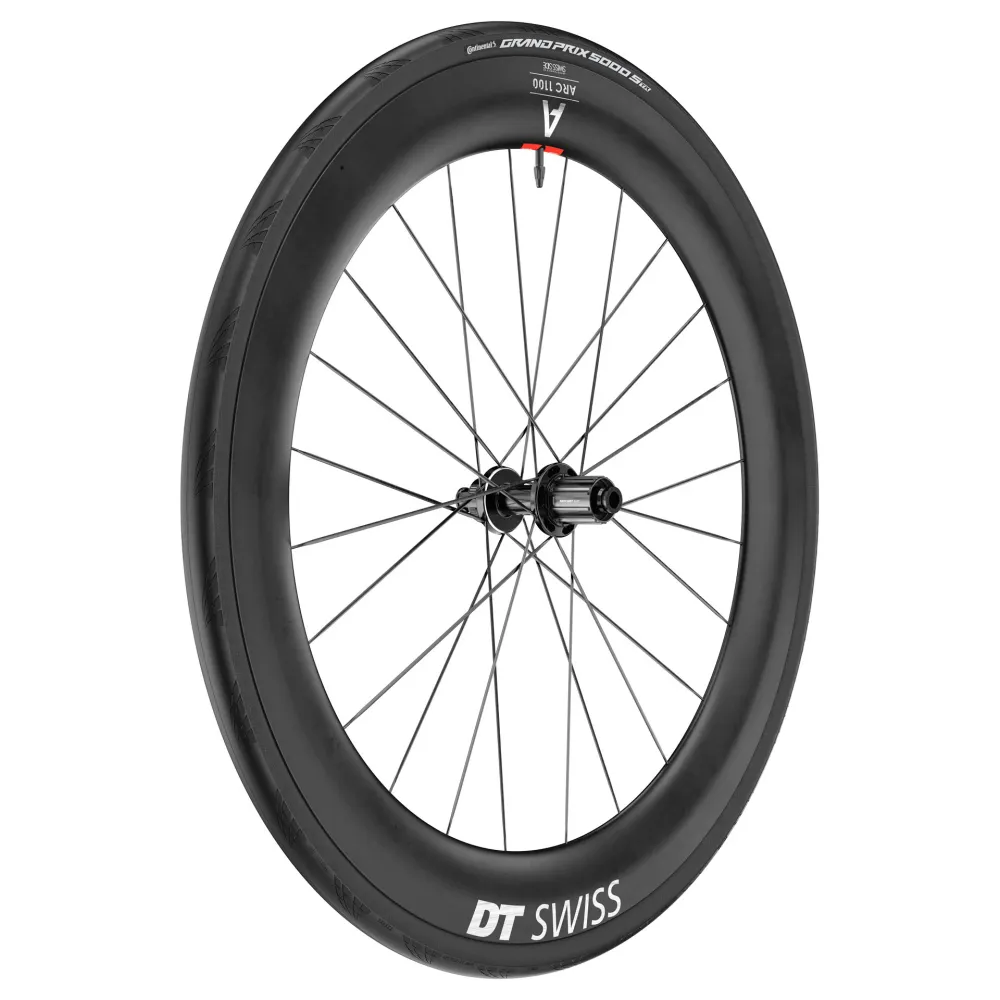 DT SWISS ARC 1100 DICUT WTS 65 Tubeless Ready takapyörä (Center Lock)