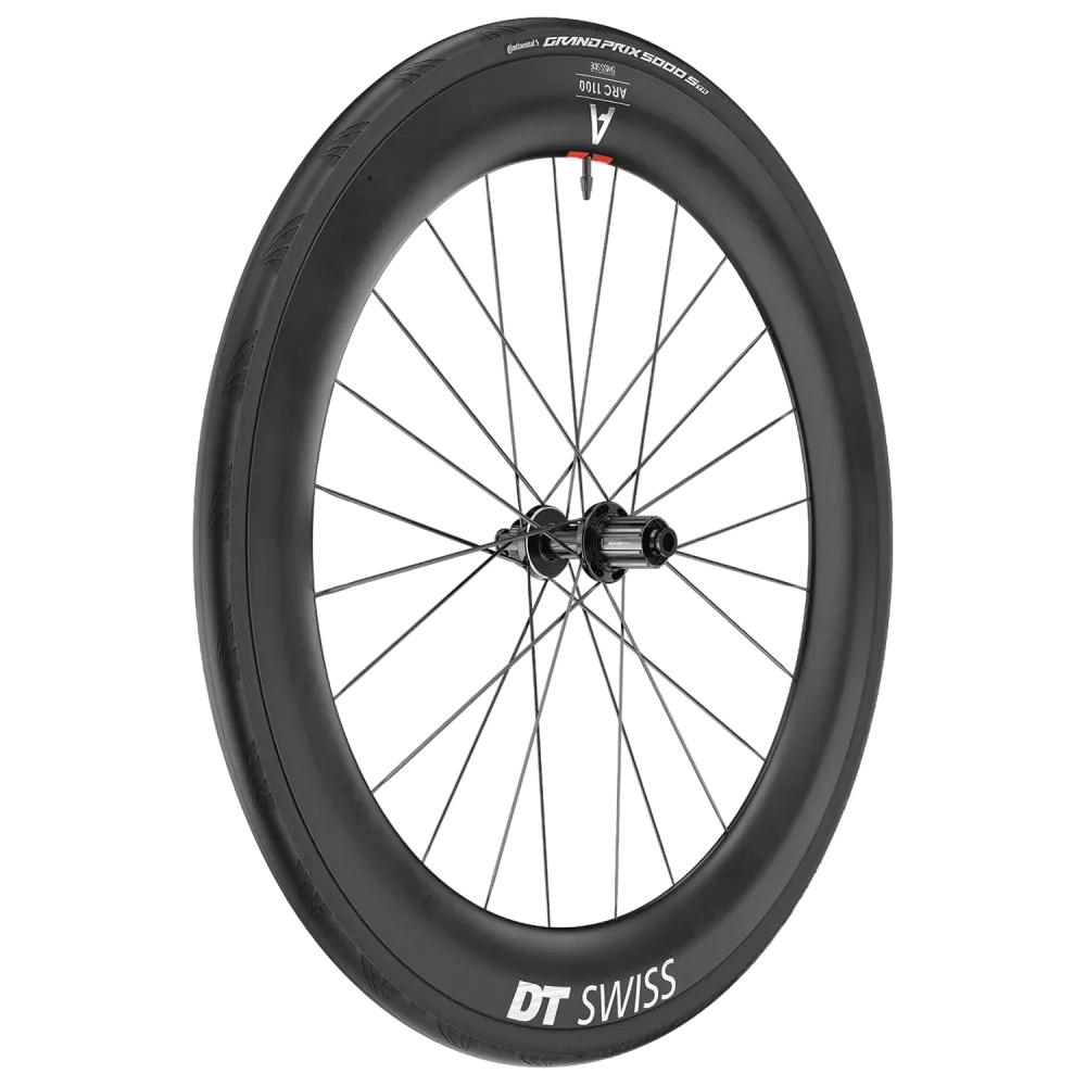 DT SWISS ARC 1100 DICUT WTS 55 Tubeless Ready takapyörä (Center Lock)
