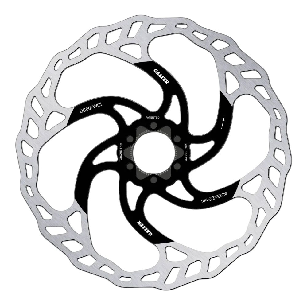 E-pyörän kiekko GALFER WAVE 2mm CENTER LOCK