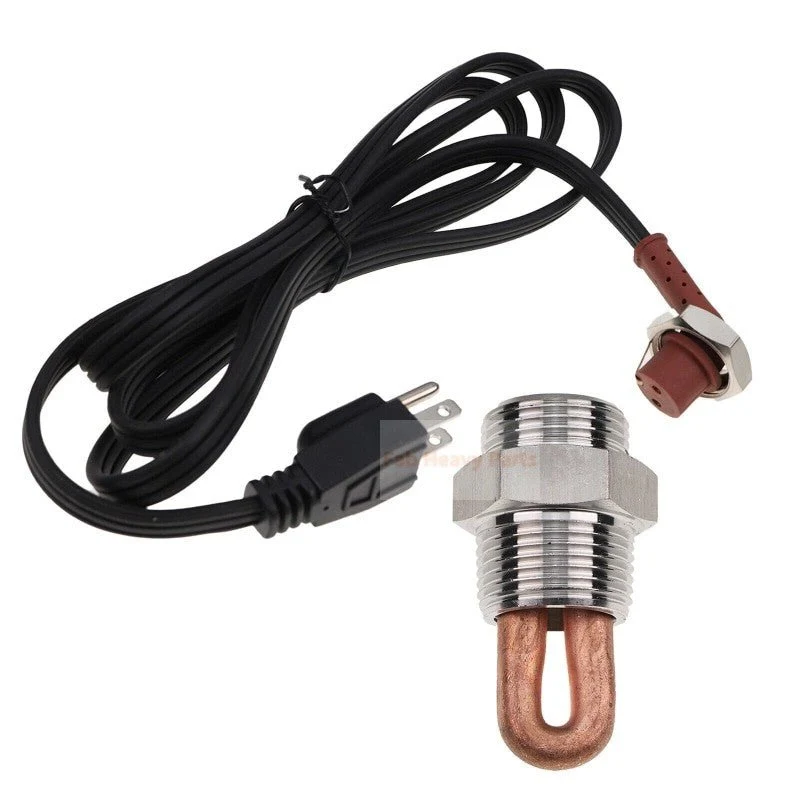 1" NPT 400W lohkolämmitin Eaglelle, Jaguarille, Jeepille, Renaultille, Roverille, Kubotan ja Perkinsin malleille