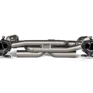 Akrapovic Porsche 911 Carrera /S/4/4S/GTS/Cabriolet/Targa/Dakar (992) Slip-On Line Titanium Exhaust