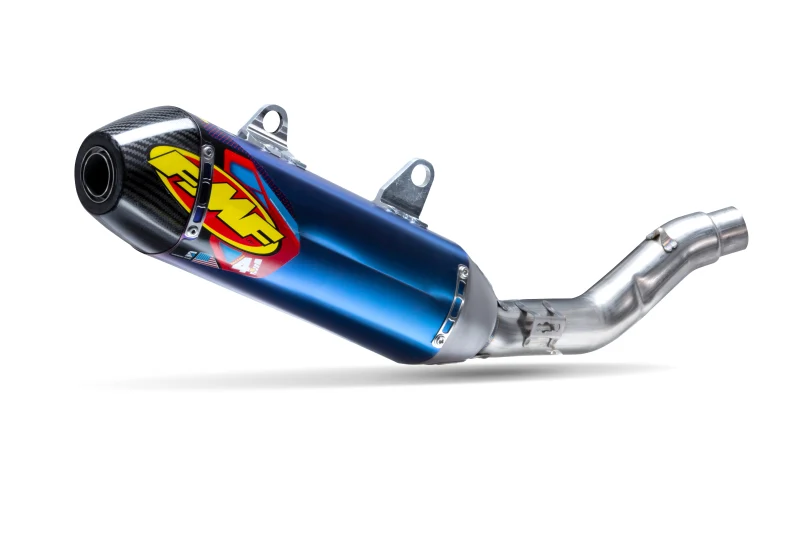 FMF Racing Suzuki RMZ450 18-24 Anod TI Factory 4.1 RCT SO Muffler w/ R. Carbon Cap