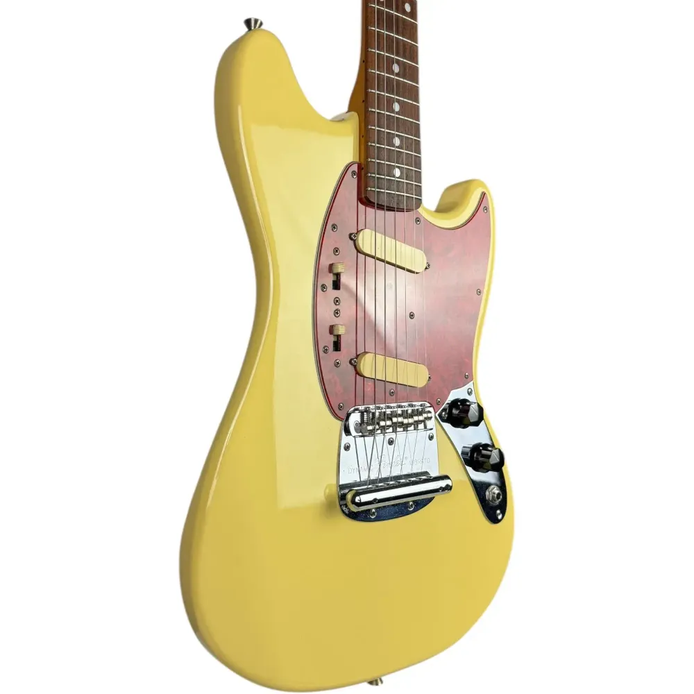 Fender Japan 69’ Reissue Mustang 1997-2000 - Vintage Valkoinen