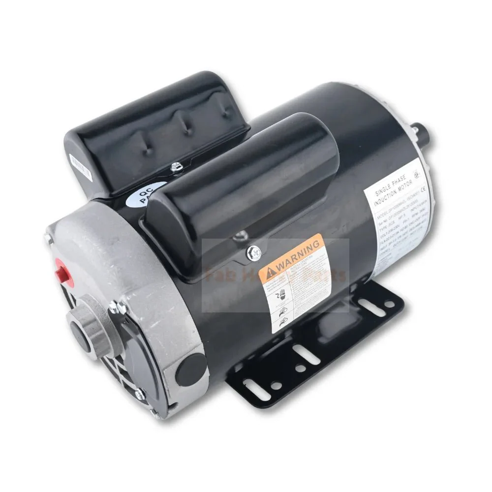 230 V 5 hv 3450 kierrosta minuutissa 7/8" Akseli 56 kehyskompressorin sähkömoottori DP120556HZL Ingersoll Randin ilmakompr...