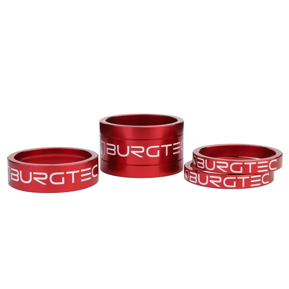 BURGTEC ohjauksen välikappale 1"1/8 punainen