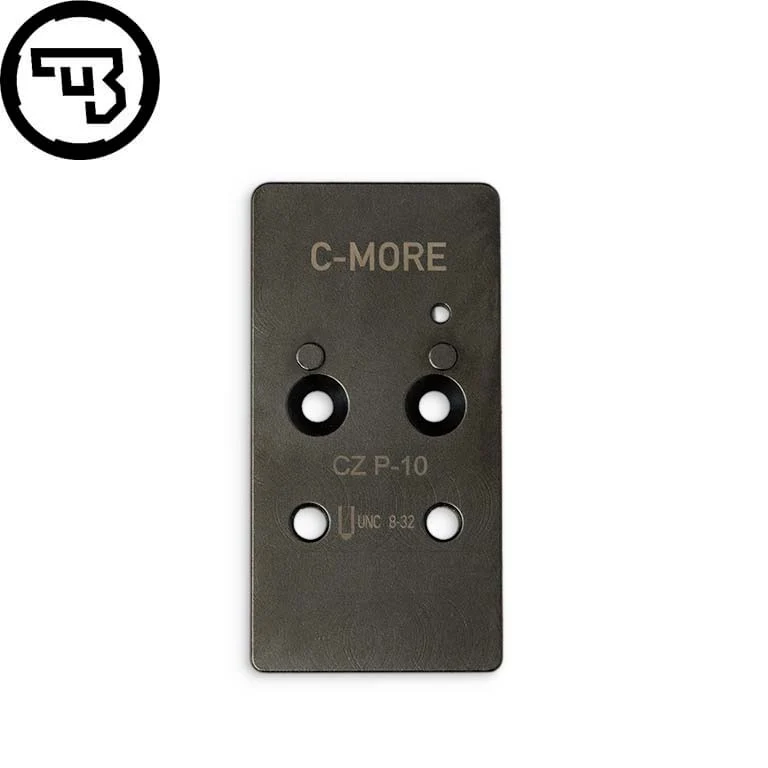 CZ P-10 OR adapterilevy | C-More RTS footprint