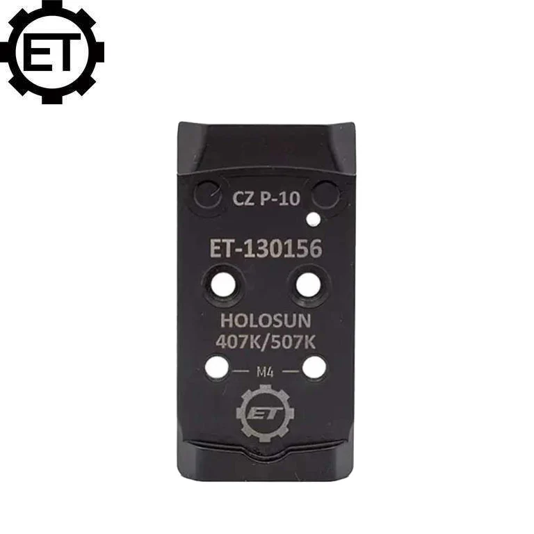 CZ P-10 OR adapterilevy | Holosun K-series footprint