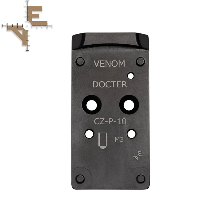 CZ P-10 Optics Ready adapterilevy | Docter footprint