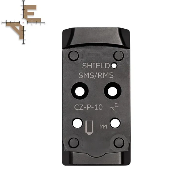 CZ P-10 Optics Ready adapterilevy | Shield RMSc footprint